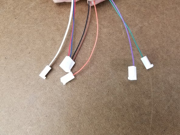 The order is important on this connector and must go in the order shown in the pic.