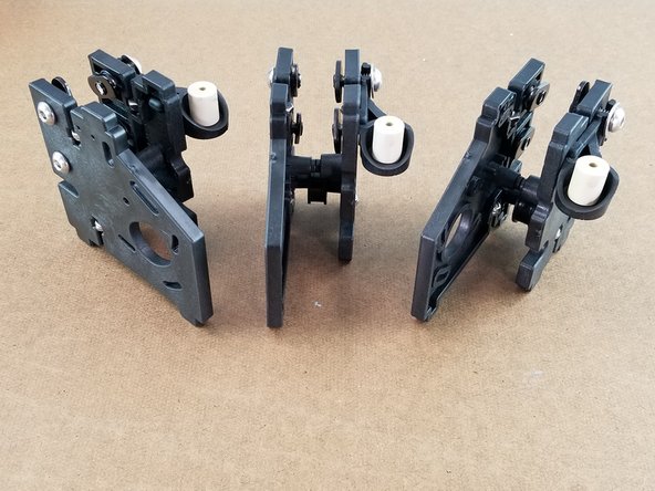 Repeat the  process on the other 2 brackets so you have 3 completed brackets as shown in Pic 3.