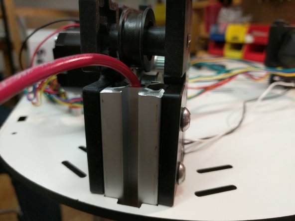 Do not force the top assembly down or you risk damaging the components.