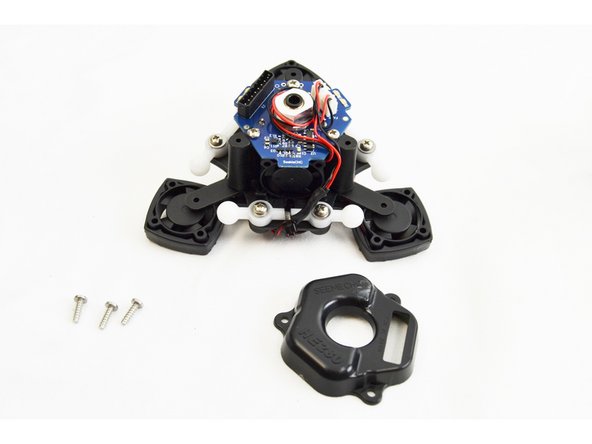 Locate the Top Cover HE280 Mount (71258) and (3) #4 x 3/8&quot; sheet metal screws.