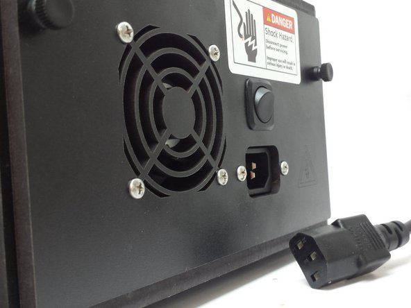 Install the AC power cord