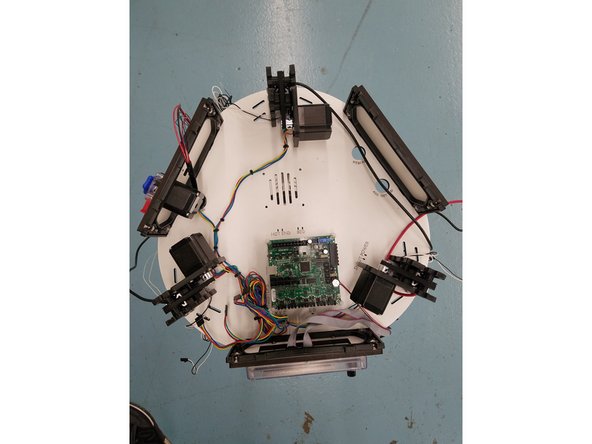 Unplug all connectors going into the Rambo Board including the LCD adapter and ribbon cables.