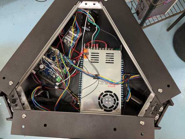 Unscrew the clamp on the relay just enough to insert the wire.