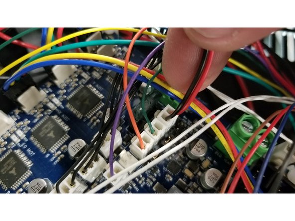 Be sure to re-install the two pin fan connector you removed earlier!