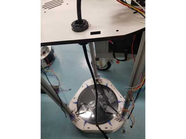 You will now need to set the whip length and tighten the cable mount hub.