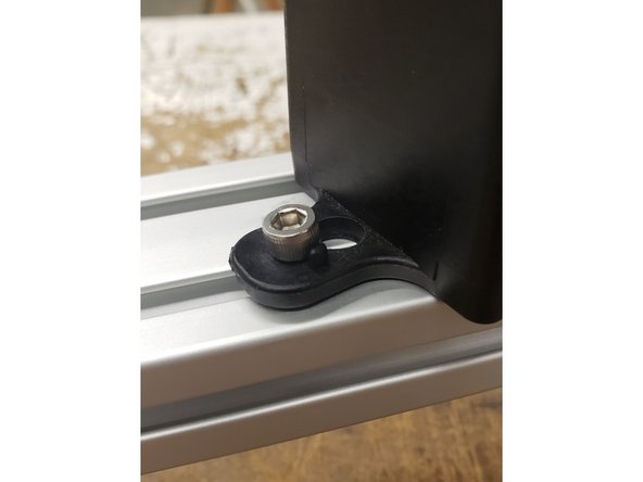 The EZR will point toward the back of the machine.