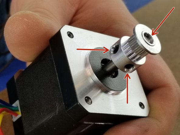 Be sure to tighten BOTH set screws