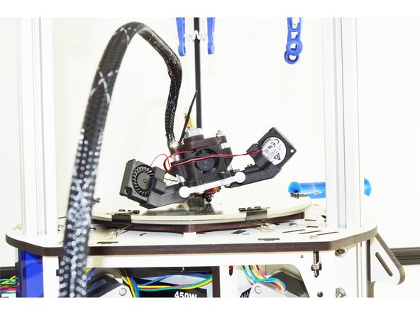 Perform this operation with all (6) arms.