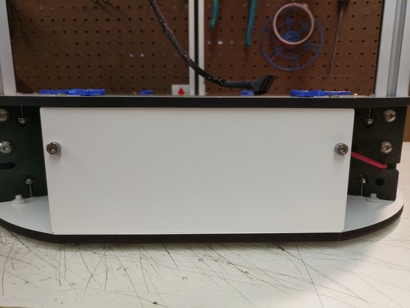 You can now install the remaining side covers with 10-32 socket head cap screws.