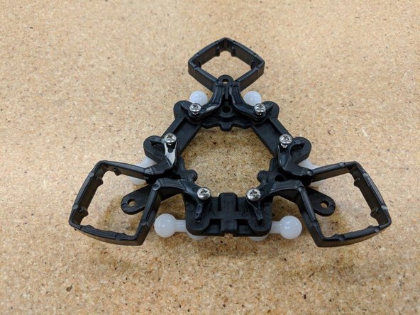 Pay close attention to how the fan brackets are oriented.  They should be installed exactly as shown in the last image.