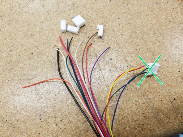 You will need to snip the terminals off the ends of all the wires you unplugged form the Duet. Don't snip the extruder terminal!