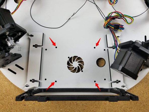 Install the board mounts so that the angled ledge hangs over the side panel. They should only install one direction.