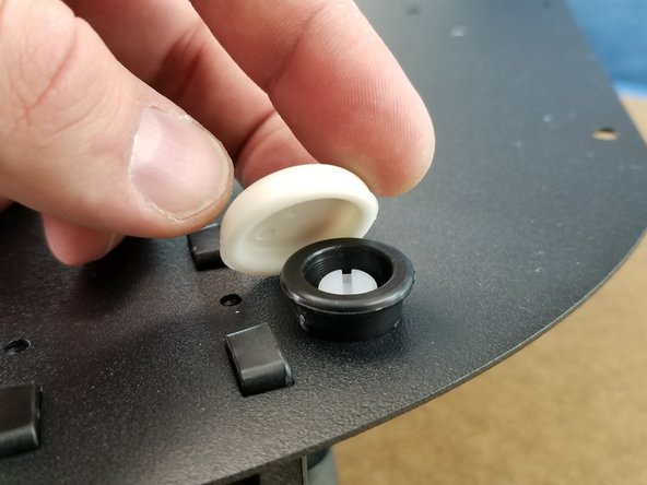 Make sure all 6 nylon screws are securely tightened down.  Be careful not to over tighten as that can strip the nylon screw.