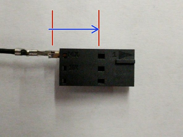 In the first image you will see the connector with a red arrow pointing to arrow on that connector. That is pin 1.