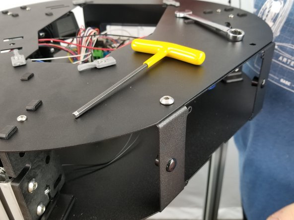 The shorter 5/16&quot; long button head screw will go in the top left hole of this side as shown in Pic 2.