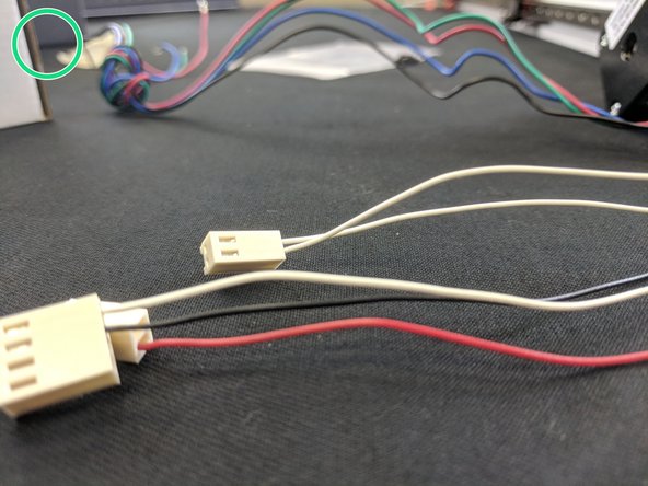 IF THESE KK CONNECTORS ARE NOT WITH THE Z TOWER WIRE PACK, THEY WILL BE LOCATED IN THE DUET BOX SUPPLIED WITH YOUR PRINTER KIT.