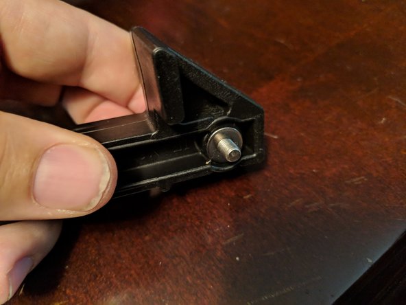 First insert the stainless steel insert into the spool hanger in the side shown in Figure 2.