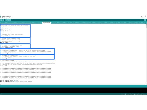 Click on the &quot;Repetier&quot; file that has the Arduino IDE logo associated with it.  This will load all the firmware files into the IDE.