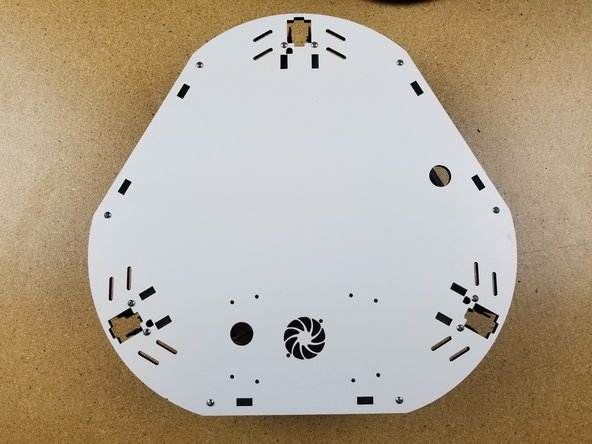 You can flip the assembly over and fully tighten all 6-32 x 1&quot; screws.