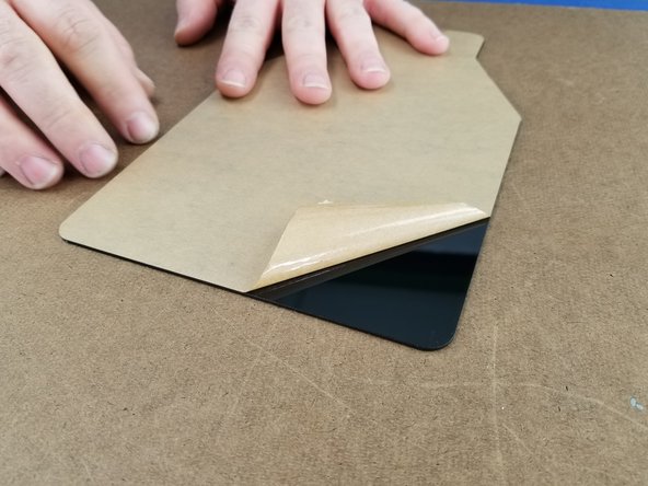 We will now install the acrylic top hatch.