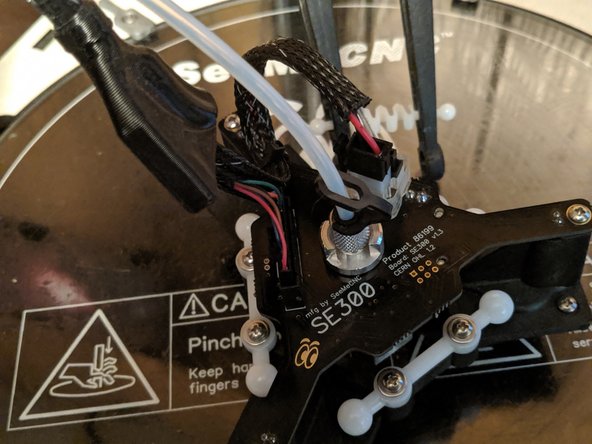 Plug the hotend back to the whip as shown in Pic 2.