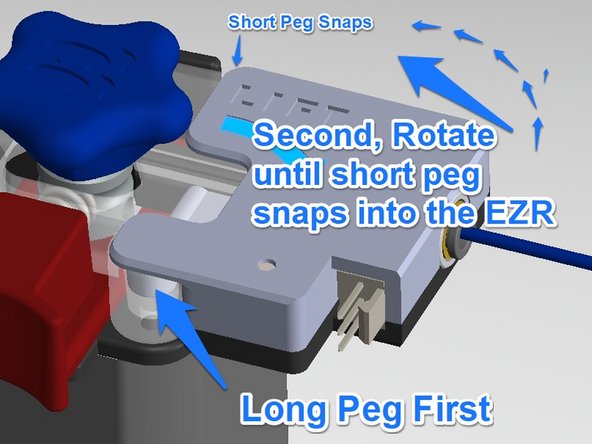 It's a snap, really. No tools required.