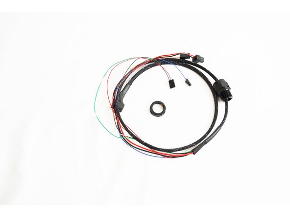 You will now install the supplied 2 position terminal plugs onto the remaining wires.  (They are packed in the white box with the RAMBo board) The HE280 Whip Diagram shows the correct connections. These connectors can be found in the bag of terminals in the RAMBo box