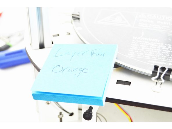 Take a minute and review the wires that you have labeled and ensure that they are correctly labeled.