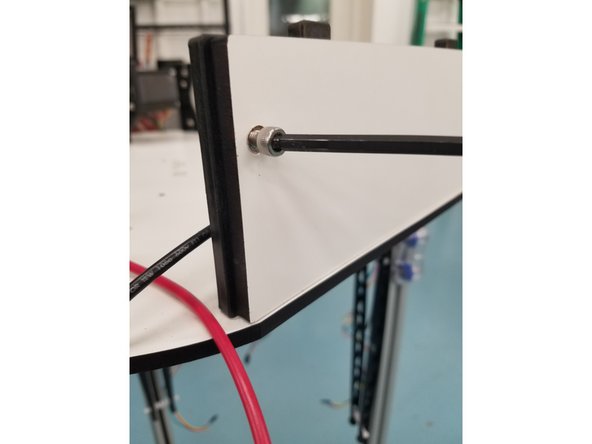 Next Step is removing the laser cut and injection molded side panels from the Laser Cut Plate.