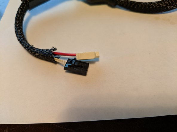 We will be working on the side with the 2 plugs.  This is the power and thermistor plugs as shown in Pic 1.
