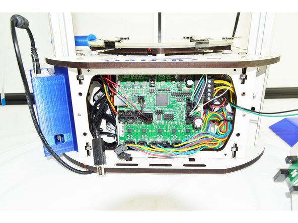 The RAMBo board will be installed just like it came out of the machine.