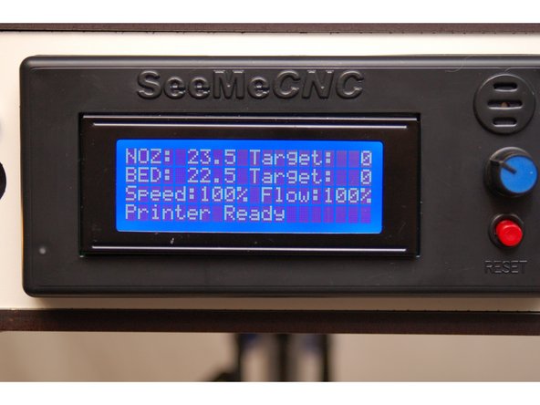 When the upload is completed, your display should change to show something similar to the image on the right.