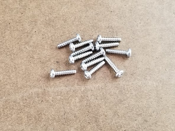 Find the 1/2&quot; coarse-threaded screws shown in Pic 3 for the next step.  You will be using 6 of the 12 screws for the next step.