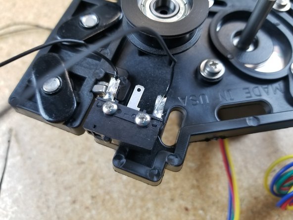 Locate the bag of black 26awg wires. These are your end-stop wires.