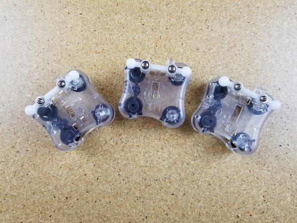 Assemble three complete sets.