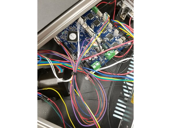 If you want, use any of your remaining zip ties to bundle and clean up the whip wires.