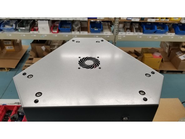 Remove the top cover from your printer.