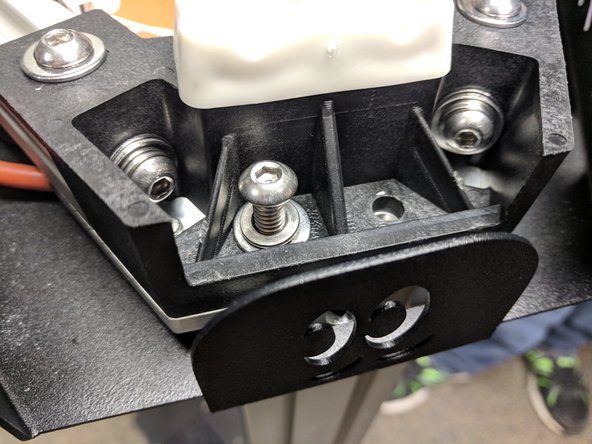 Attach the towers to the base assembly using 6 each of the provided 1/4-20 x 1" long button head screws, split ring washer, and flat washer. After you have installed all 6 sets of hardware, you can fully tighten.