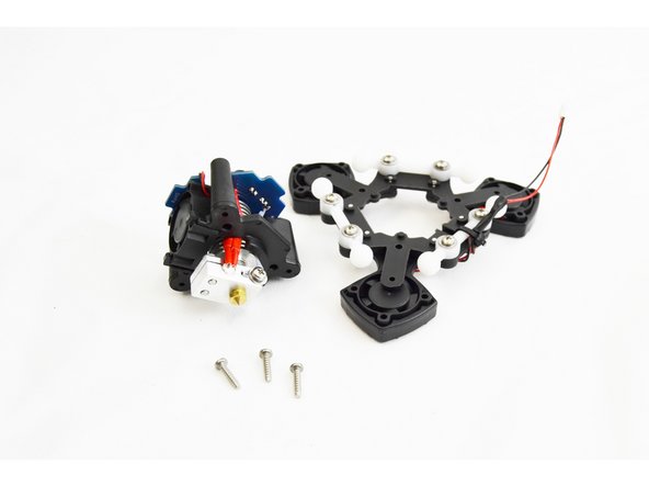 Locate the (3) #4 x 1/2&quot; sheet metal screws