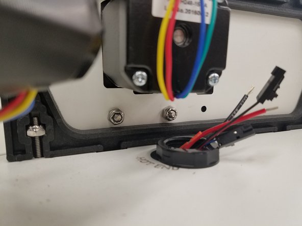 You can remove the entire Cable Mount Hub if you would prefer. To do this, hold the top and bottom of the Hub and turn the plastic nut on the top side of the Laser Cut Plate until it has spun free from the bottom half
