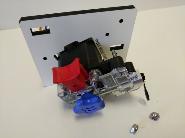 The EZR Struder should cover the text &quot;THIS SIDE OUT&quot; so you know that you have the correct orientation.