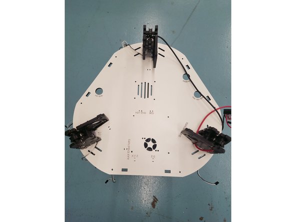 IF YOU PURCHASED NEW STEPPER MOTORS: Remove the old motors by unscrewing the 4 machine screws from the injection molded motor mount.