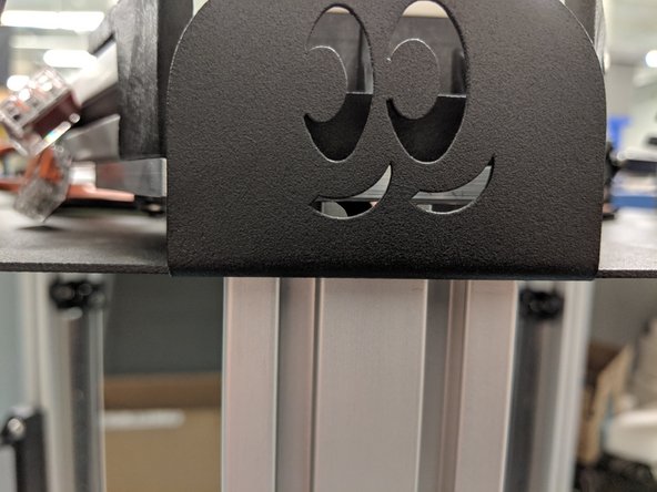 Make sure all wires are in the channel without pinching, as you did when installing the top wires.