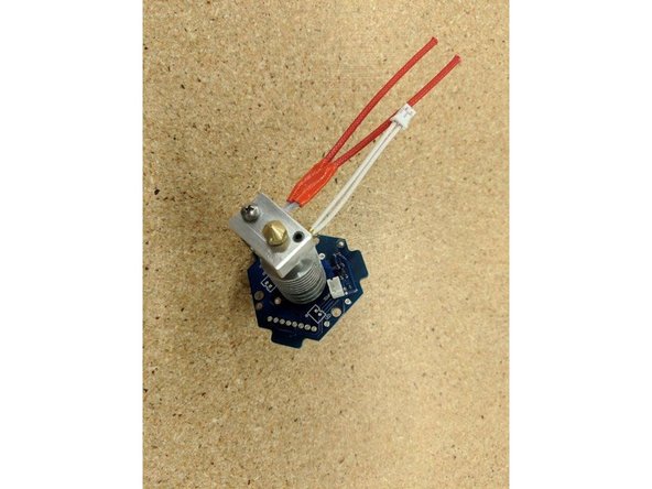 Insert the Thermistor connector into the JST connector on the bottom of the Probe PCB.