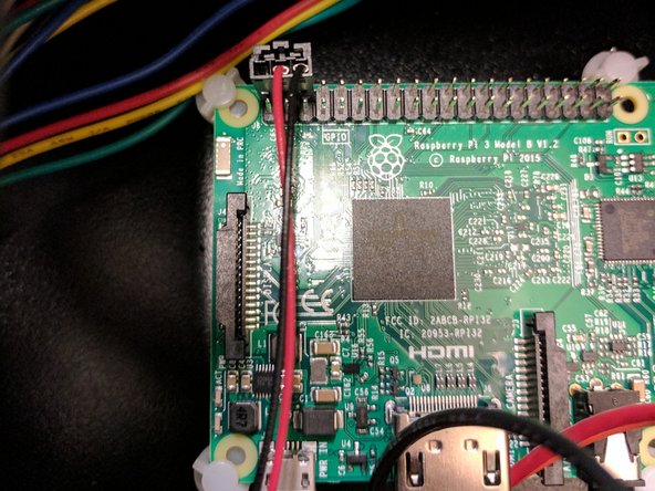 On the RAMBo this will connect to the 5v AUX OUT. Pay attention to polarity.