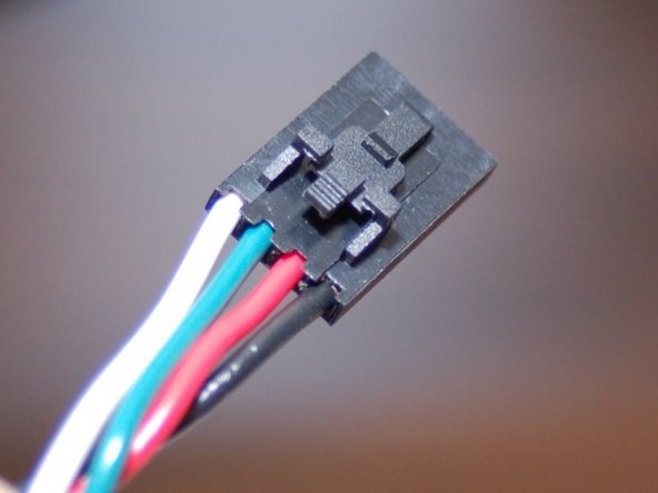 You may have two 18ga and two 26ga wires or four 18 ga wires for your hot end.  Just as in the previous step, make sure you've got the black &amp; white wires inserted in the positions shown in image #2.