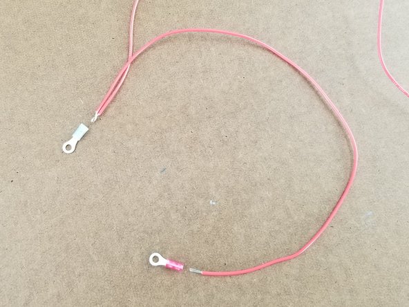 Wire length: 1x red 1350mm, 1x red 400mm