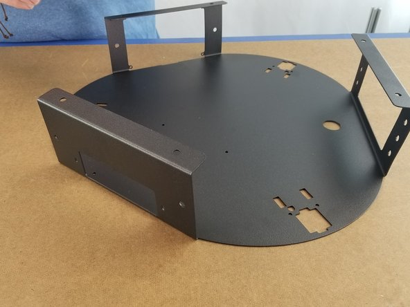 This section will use the Top Frame from the frame pack, the Duet electronics controller, the Duet WiFi Panel Mount Cover, 4x board support pieces, 4x #6 x 5/16&quot;L Phillip Pan Head Sheet Metal Screws, and 2x #4 x 1/2&quot;L Phillip Pan Head Sheet Metal Screws.