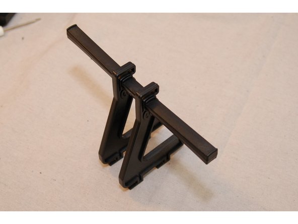 Install the 2nd spool support in the same fashion.