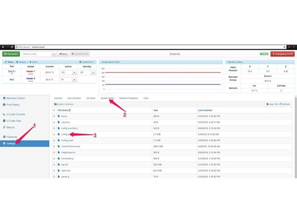 This step is only necessary with legacy firmware.  Up to date firmware v3.2.2 or v3.4.4 doesn't require the config.g to be edited.